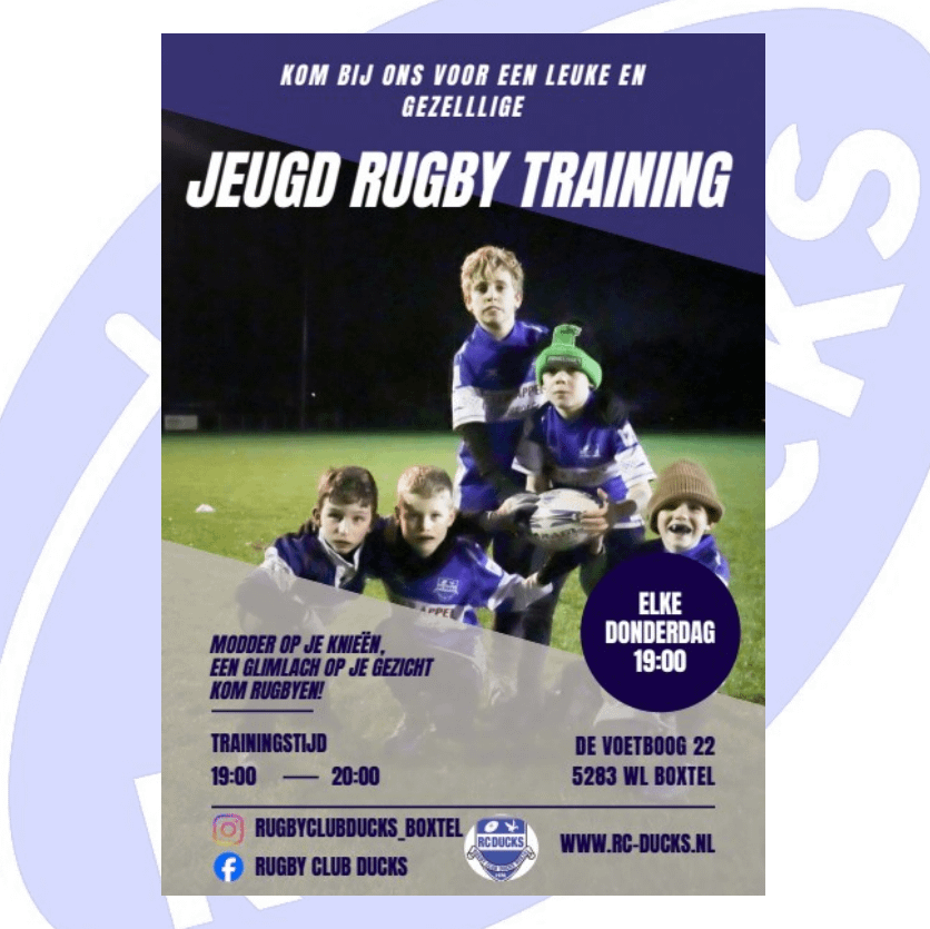 Jeugd Rugby Training